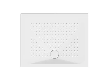 H4 100x80 - Ceramic shower tray by GSI ceramica - view 2